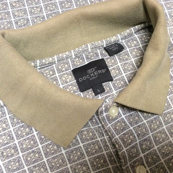 3 Men's Golf Polo Shirts Size L & XL  for $20, Golf Course Tops, Dockers - Picture 2 of 7